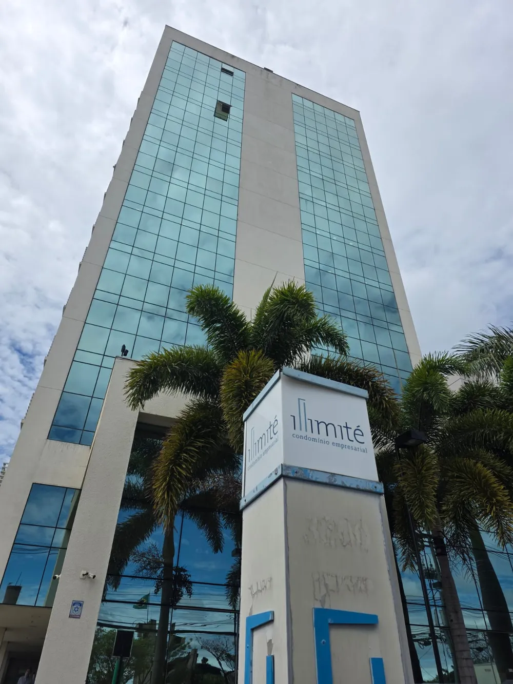 Fachada do Illimité Condomínio Empresarial, onde fica o consultório, em Sorocaba